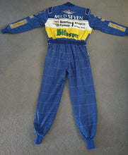 Load image into Gallery viewer, F1 MICHAEL SCHUMACHER BENETTON Embroidered go kart race suit
