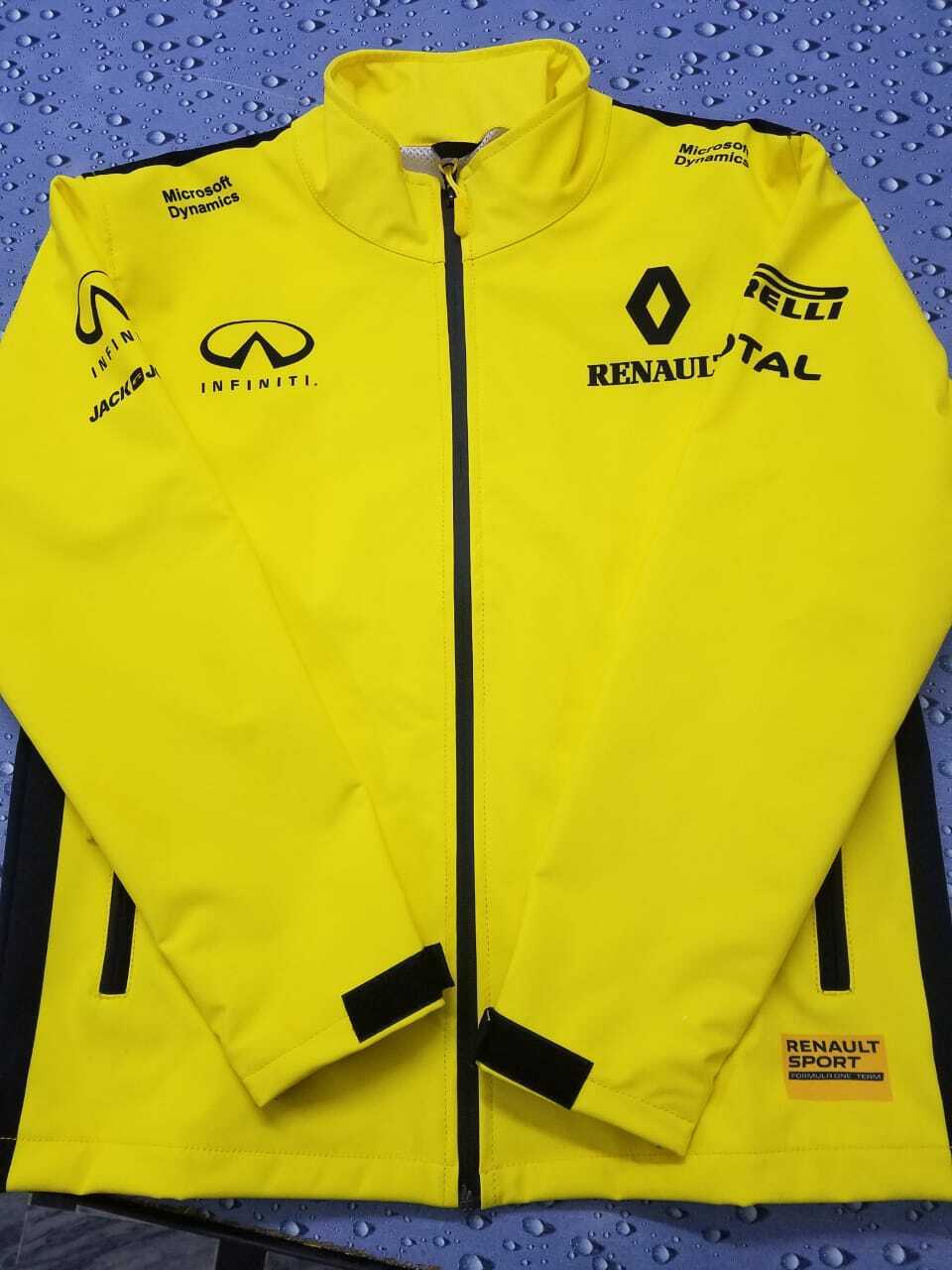 Renault printed softshell jacket