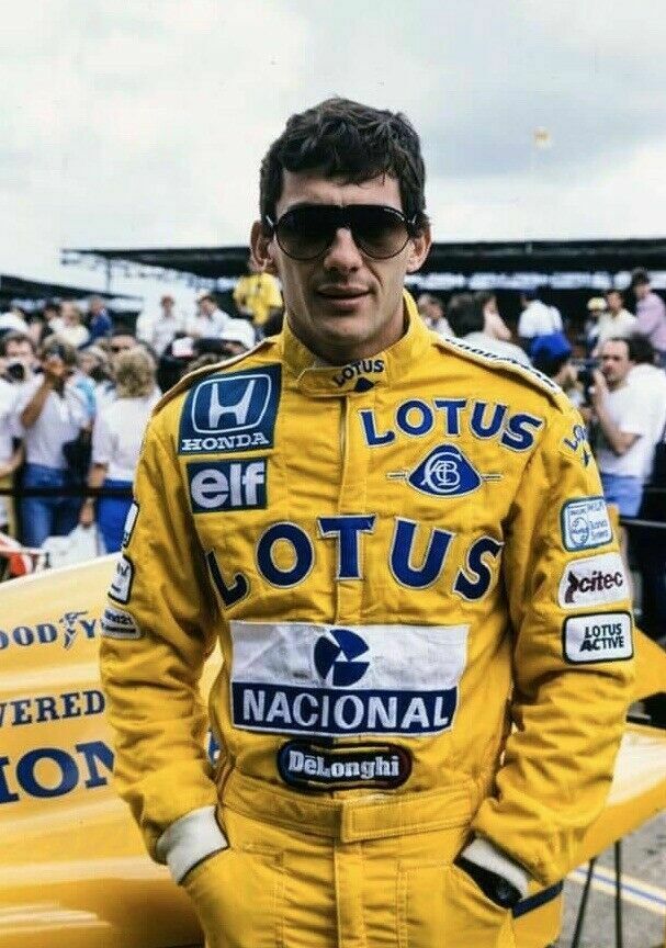 Ayrton Senna LOTUS Printed go kart suit
