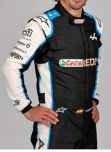 Load image into Gallery viewer, Fernando Alonso in Alpine race suit
