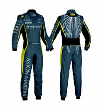 Load image into Gallery viewer, Aston Martin Sublimation Printed go kart race suit,In All Sizes
